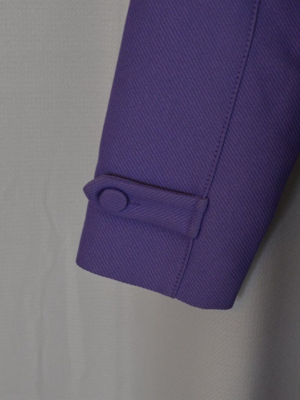 & Other Stories Belted Collared Lilac Purple Flared Jumpsuit Sz 2/XS - Picture 10 of 11